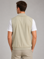 Men’s Sleeveless Zip Gilet Jacket