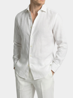 Men’s Button-Up Shirt with Long Sleeves