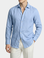 Men’s Button-Up Shirt with Long Sleeves