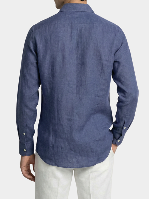 Men’s Button-Up Shirt with Long Sleeves
