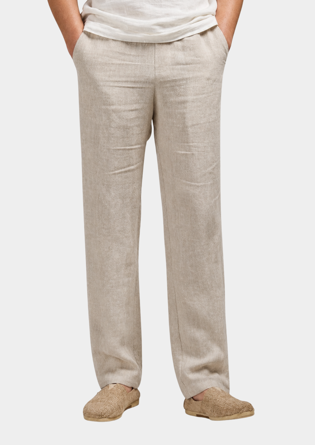 Men’s Pants with Straight Leg and Relaxed Fit