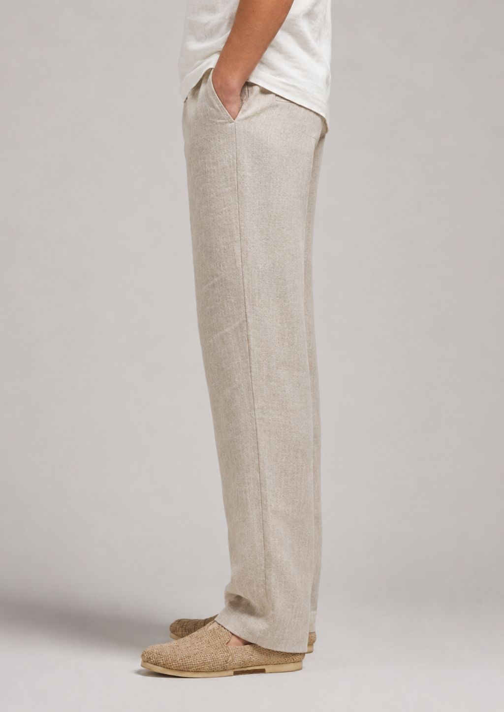 Men’s Pants with Straight Leg and Relaxed Fit
