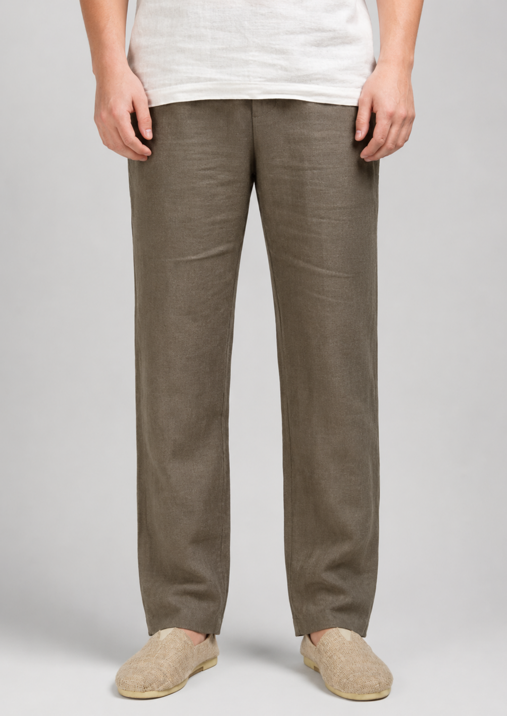 Men’s Pants with Straight Leg and Relaxed Fit