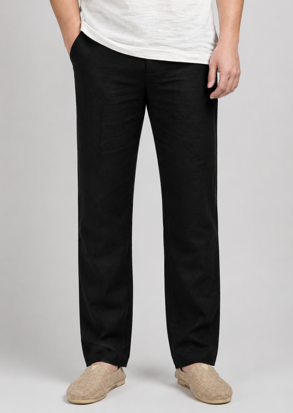 Men’s Pants with Straight Leg and Relaxed Fit