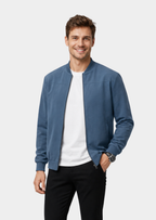 Men’s Bomber Jacket with Zip Front