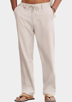 Men’s Pants with Elastic Waistband and Relaxed Fit