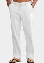Men’s Pants with Elastic Waistband and Relaxed Fit