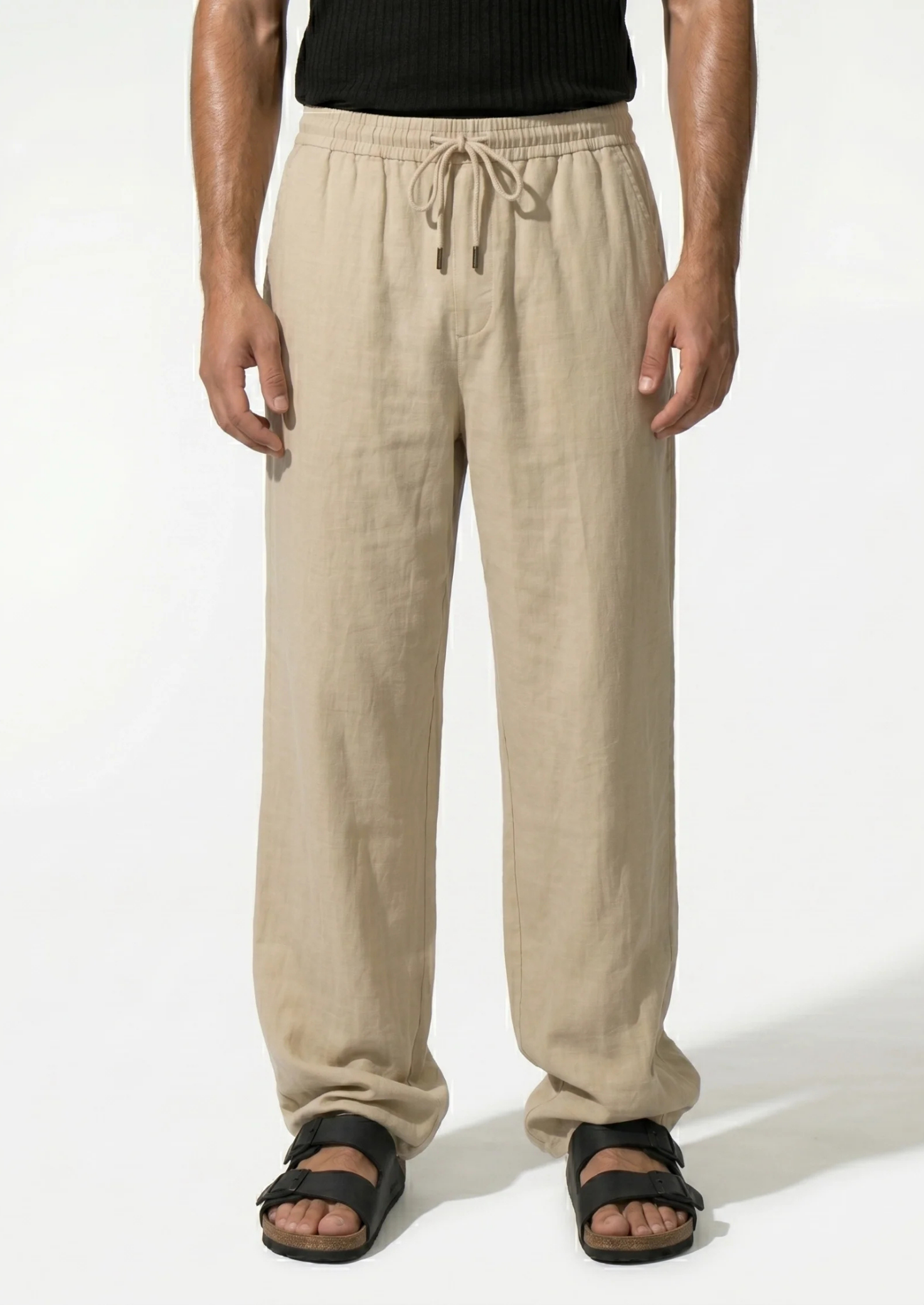 Men’s Trousers with Drawstring Waist