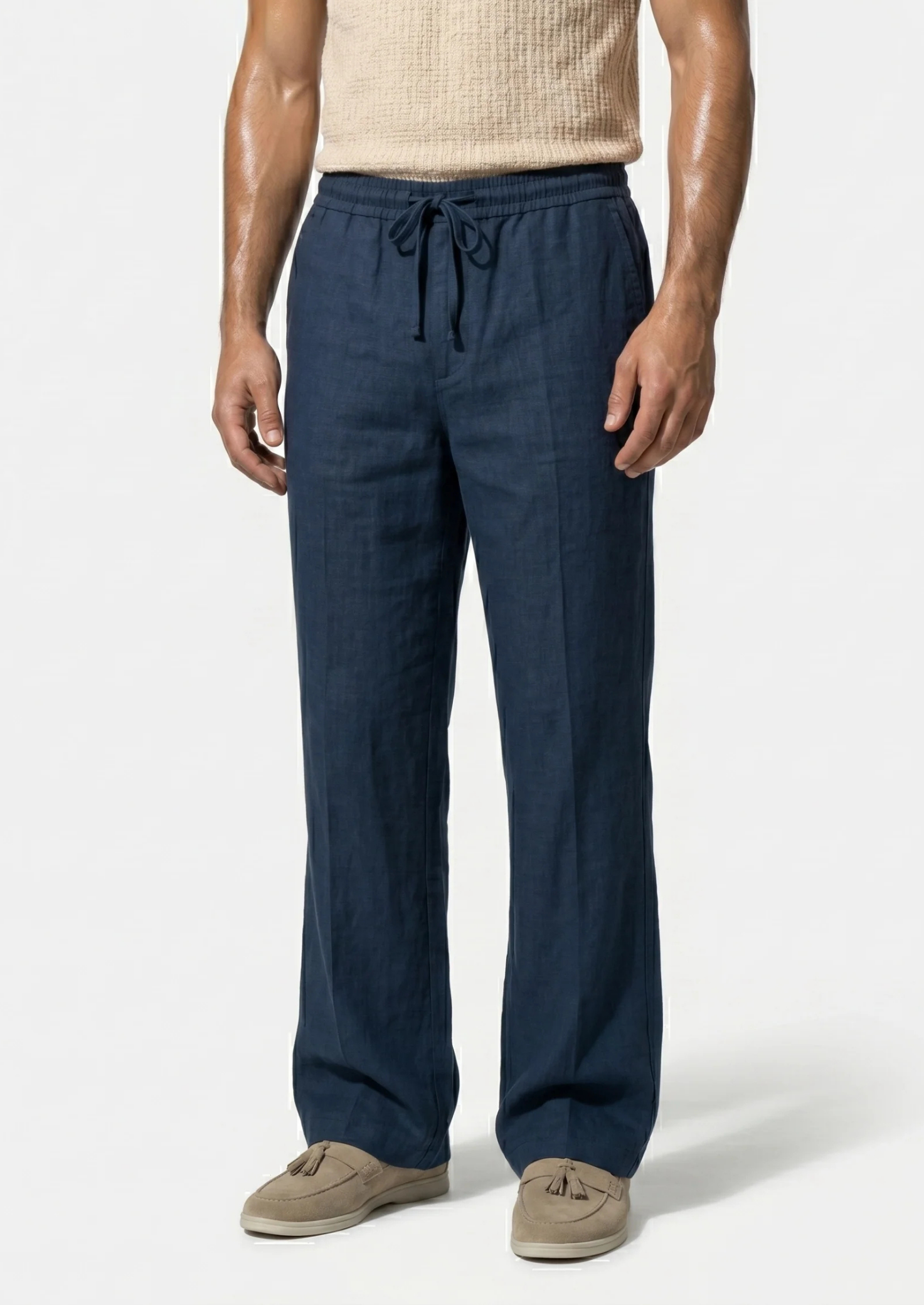 Men’s Trousers with Drawstring Waist