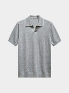 Men’s Polo Shirt with Contrast Collar