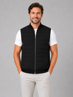 Men’s Quilted Gilet Jacket with Full Zip Closure