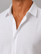 Men’s Shirt and Shorts Set with Short Sleeves