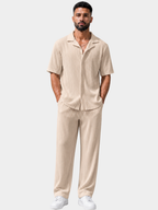 Men’s Short Sleeve Shirt and Trouser Set