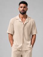 Men’s Short Sleeve Shirt and Trouser Set