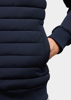 Men’s Zip Jacket with Padded Front Panels