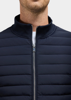 Men’s Zip Jacket with Padded Front Panels