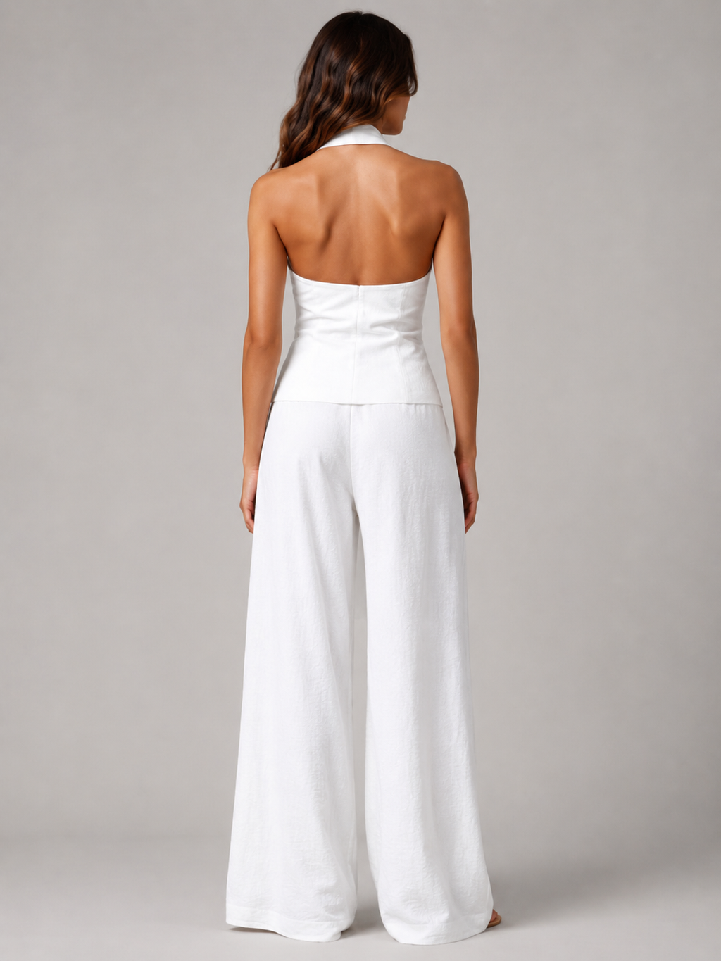 Women’s Halter Two Piece Trouser Set